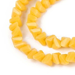 Непрозрачное стекло бисер нитей&nbsp;GLAA-N019-4mm-22