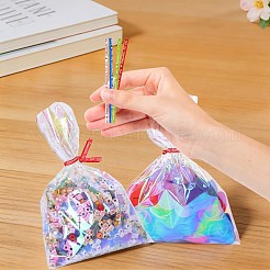 100 Stück Laser-OPP-Zellophan-Süßigkeitenverpackungsbeutel&nbsp;ABAG-WH20005-36