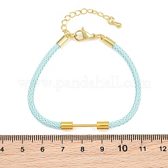 Fabrication de bracelet en fil d'acier tressé&nbsp;KK-CBA6056-03F-G