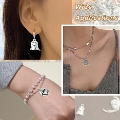 100 pièces 10 styles pendentifs en alliage de style tibétain sur le thème d'Halloween&nbsp;FIND-CJ0004-45