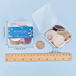 Kits para hacer aretes de cuero DIY&nbsp;DIY-SC0001-43