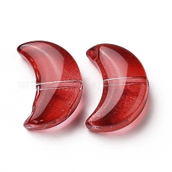 Perle di vetro verniciate a spruzzo trasparente&nbsp;GLAA-I050-04B