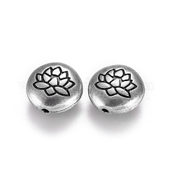 Perline in lega stile tibetano&nbsp;TIBEB-Q067-08TAS-NR