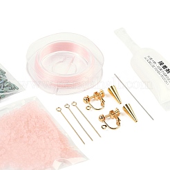 Наборы для изготовления серег-веток из бисера Миюки&nbsp;DIY-H165-03C