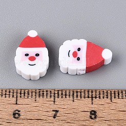 Новогодняя тема бусины из полимерной глины ручной работы&nbsp;CLAY-M005-11