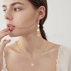 Подвески латунные горный хрусталь&nbsp;FIND-WH0144-27KCG