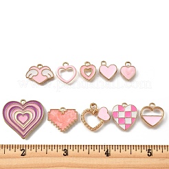 20шт 10 стиля подвески из сплава с эмалью&nbsp;ENAM-FP0002-33