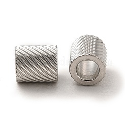 Европейские бусины из нержавеющей стали 201&nbsp;STAS-M089-01P