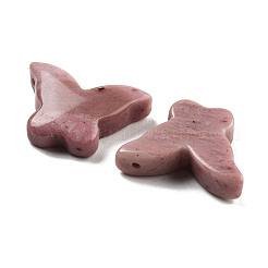 Природные подвески родонит&nbsp;G-H007-07I