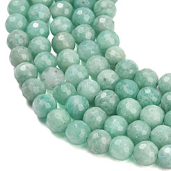 Природных амазонит бисер нитей&nbsp;G-C280-B13-6mm