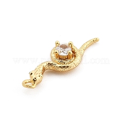 Pendentifs avec zircon cubiques à micro-pavés en laiton&nbsp;LS-KK-M321-01C-G