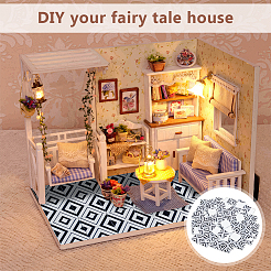 Мини деревянные половицы&nbsp;AJEW-WH0348-947