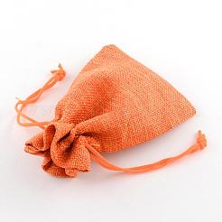 Pochettes en toile de jute&nbsp;ABAG-Q050-7x9-11