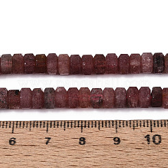 Природного кварца клубники нитей бисера&nbsp;G-N357-14A-11