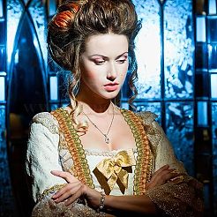 Кружевная отделка из полиэстера с вышивкой в этническом стиле&nbsp;OCOR-WH0070-20A