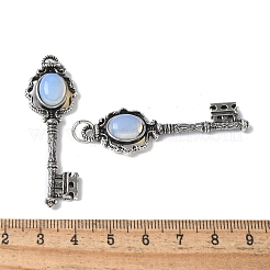 Ключ латунный опаловый большой кулон&nbsp;KK-D361-01AS-22