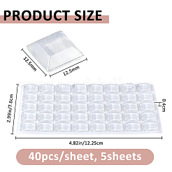 Самоклеящиеся наклейки для защиты ногтей epdm&nbsp;DIY-FH0010-11A