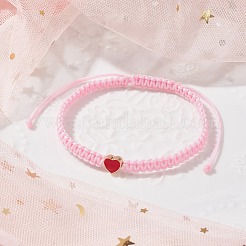 Bracelets réglables en perles tressées en fil de nylon&nbsp;BJEW-JB09769-02