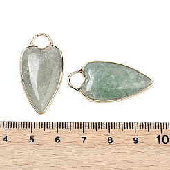 Подвески из натурального зеленого клубничного кварца&nbsp;G-G193-02G-06