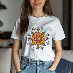 4 лист 11.6x8.2-дюймовых рисунков вышивки палочками и стежками DIY-WH0455-193