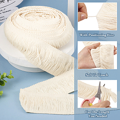 Ruban de coupe à franges en coton de 10 mètre&nbsp;OCOR-TA0001-49C