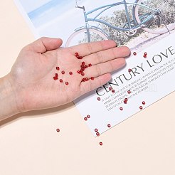 288 г 24-х цветных стеклянных бусин&nbsp;SEED-JQ0005-01B-4mm