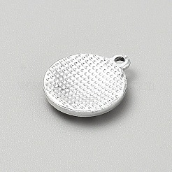 Legierung Emaille Strass Anhänger&nbsp;ALRI-TAC0009-004P-02