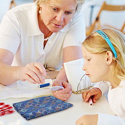 Нейлоновые ленты с вышивкой в этническом стиле&nbsp;DIY-WH0326-39