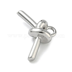 Anhänger aus 304 Edelstahl&nbsp;STAS-P423-08P