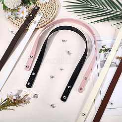 12 шт. 6 цвета ПУ искусственная кожа заклепочные ремни для сумки&nbsp;DIY-CL0002-37C