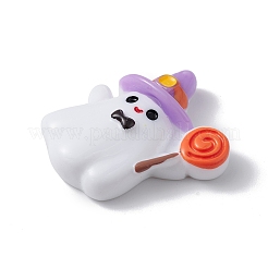 Кабошоны из непрозрачной смолы на тему Хэллоуина&nbsp;LS-X-RESI-E035-01S