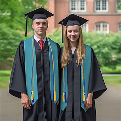 2 stücke 2 farben polyester doktoranden-level-research-team kappe graduation quaste&nbsp;FIND-CP0003-38A