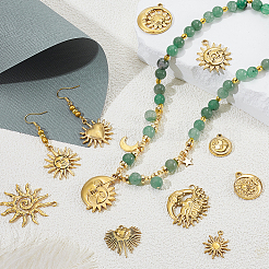 14 шт. 14 стиля подвески из нержавеющей стали 304&nbsp;STAS-PH0007-01G