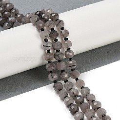 Naturale perle di quarzo rutilato fili&nbsp;G-H057-A16-01