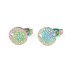 Accesorios para pendientes de acero inoxidable 304 con revestimiento iónico (IP)&nbsp;STAS-O119-15A-M