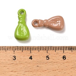 Непрозрачные акриловые подвески с краской для запекания&nbsp;OACR-H059-03