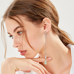 6 шт. латунные серьги-кольца&nbsp;HJEW-OC00314