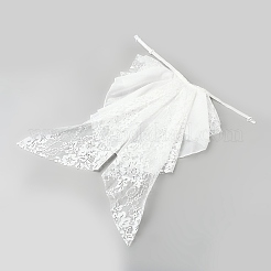 Faux col amovible en dentelle de polyester&nbsp;DIY-WH0591-541A