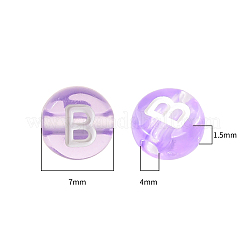 Прозрачные акриловые бусины&nbsp;TACR-YW0001-22