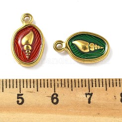 Подвески из нержавеющей стали 304 с эмалью&nbsp;STAS-D369-22G