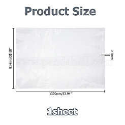 Tissu en film TPU imperméable pour la confection de vêtements DIY&nbsp;AJEW-WH0816-505A-1