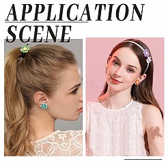 Кабошоны из непрозрачной смолы в 72 стилях&nbsp;CRES-PH0023-35