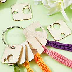 2 мешок досок для намотки деревянных ниток&nbsp;AJEW-GF0011-68B