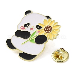 Emaille-Anstecker mit Panda-Motiv&nbsp;JEWB-B030-03B-G