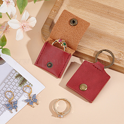 2 шт. брелок из искусственной кожи pu&nbsp;KEYC-GO0001-08