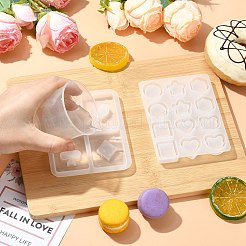 1 набор из 3-х силиконовых форм для песочного теста 3-х видов&nbsp;ST-CJ0007-96