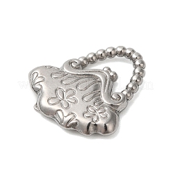 Pendentifs en acier inoxydable 304 anti-ternissement&nbsp;STAS-N103-46P