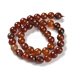 Chapelets de perles d'agate naturelle&nbsp;G-M437-B01-01K