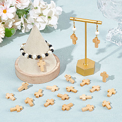 200шт деревянные подвески&nbsp;WOOD-GO0001-18B