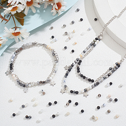 600шт. 24 стиля наборов бусин из натуральных и синтетических драгоценных камней&nbsp;G-PH0003-15